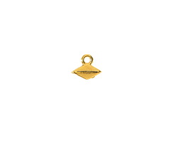 Cymbal Komia 24K Gold (plated) Ending for GemDuo 7x8mm