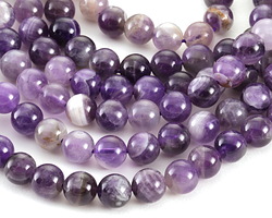 Dogtooth Amethyst (A) Round 8mm