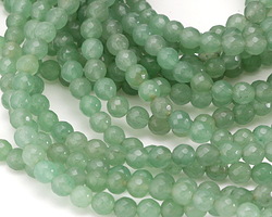 Green Aventurine Faceted Round 6mm