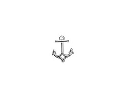 Amoracast Sterling Silver Anchor 10x8mm