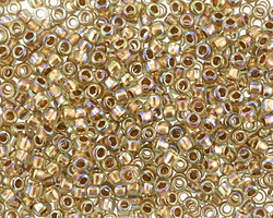 TOHO Rainbow Light Jonquil (with Gold Lining) Round 8/0 Seed Bead