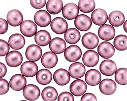 Czech Glass ColorTrends: Sueded Gold Orchid Round 6mm