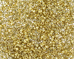 Miyuki Delica Duracoat Galvanized Yellow (DB2502) 11/0 Seed Bead