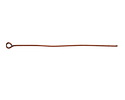 Antique Copper (plated) Eye Pin 2”, 22 gauge