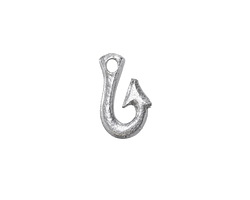 Mykonos Antique Silver (plated) Hook 10x15mm
