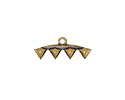 Cymbal Vani IV Antique Brass (plated) Ending for GemDuo 8x21mm