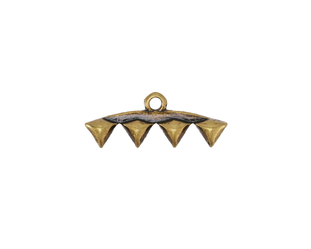 Cymbal Vani IV Antique Brass (plated) Ending for GemDuo 8x21mm