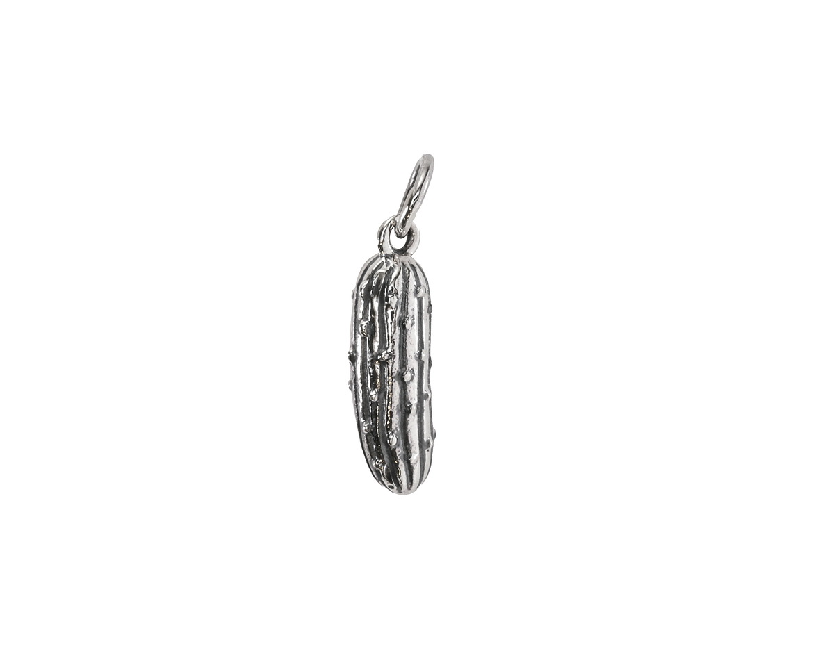Nina Designs Sterling Silver Pickle Charm 5x19mm