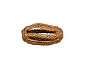 African Brass Braided Rice 23-25x10-11mm
