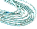 Brazil Amazonite Tube 4x2mm