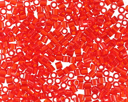 Miyuki Delica True Red Orange (DBL0704) 8/0 Seed Bead
