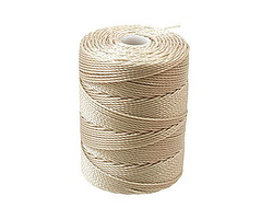 C-Lon Beige (.5mm) Bead Cord