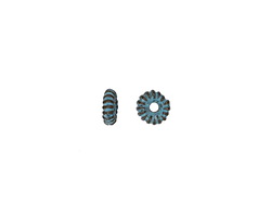 Mykonos Copper (plated) Patina Lined Spacer 6mm