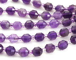 Amethyst (A) Energy Tube 6-7x6mm
