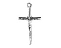 Mykonos Antique Silver (plated) Cross 19x34mm