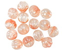 Czech Glass Peach Blossom Melon Round 8mm