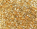 Miyuki 24kt Gold (plated) Spacer Bead 3mm