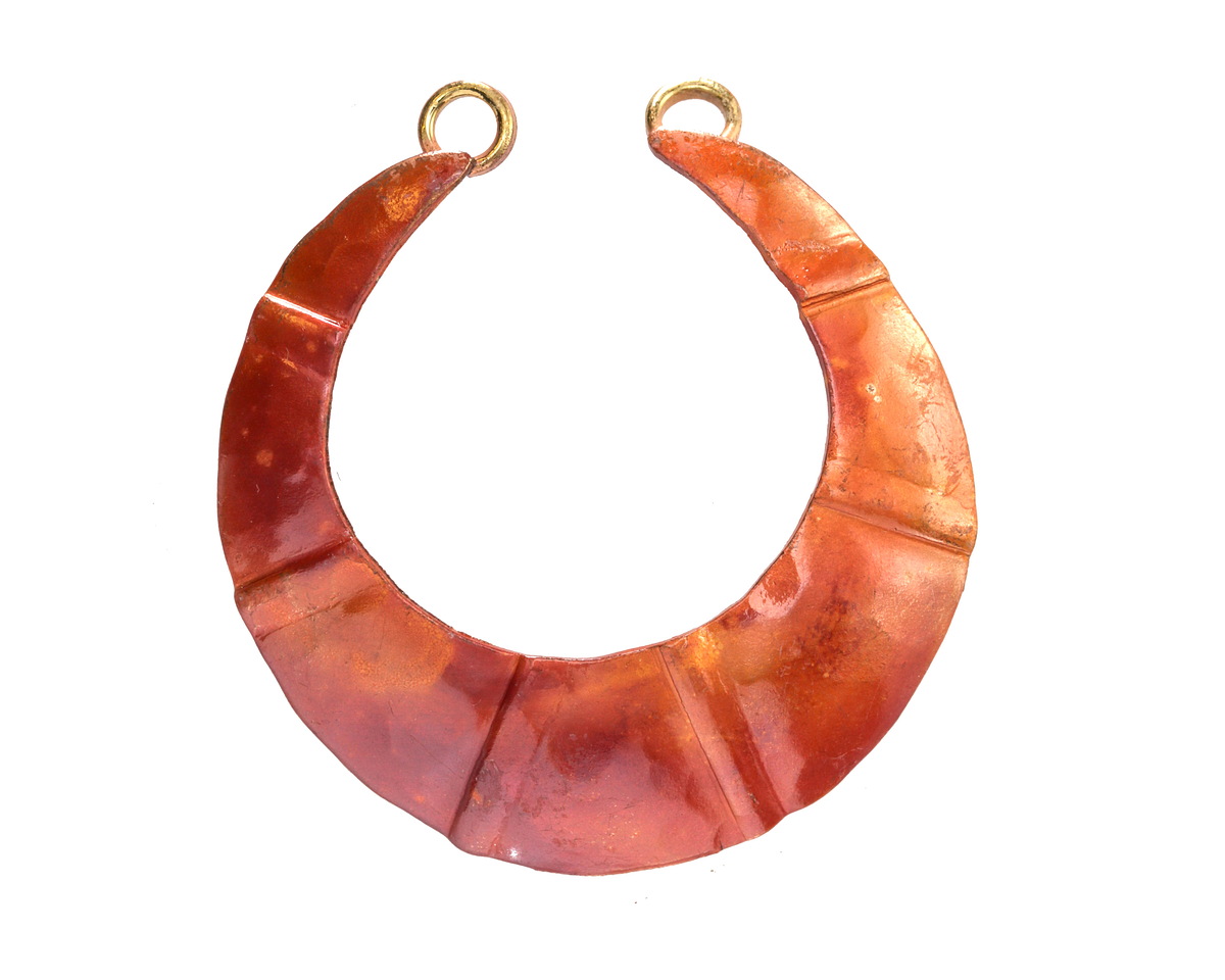 Patricia Healey Copper Crescent Focal Link 42x44mm
