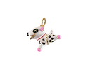 18k Gold (plated) Enamel Playful Puppy Focal 15.5x12mm