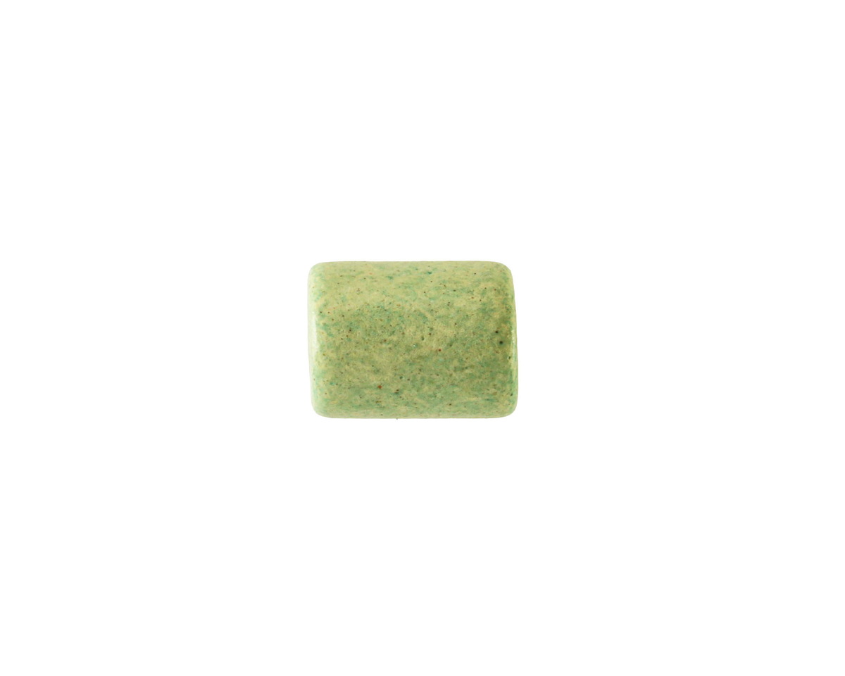 Mykonos Ceramic Seafoam Tube Spacer 9-10x8mm