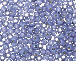 TOHO Milky Montana Blue (with Silver Lining) Round 6/0 Seed Bead