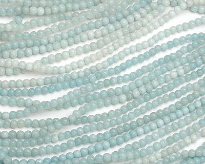 Amazonite Round 3-3.5mm