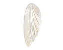Mother of Pearl Carved Wing Focal 27.5x69mm