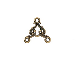 Mykonos Antique Brass (plated) 3-Ring Empire Link 16mm