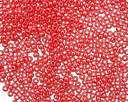 TOHO Opaque Lustered Cherry Round 11/0 Seed Bead