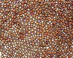 TOHO Opaque Pastel Frosted Mudbrick Round 11/0 Seed Bead