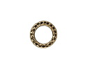 TierraCast Antique Brass (plated) Medium Hammertone Ring 13mm