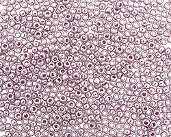 TOHO Opaque Lustered Lavender Round 11/0 Seed Bead