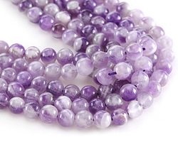 Dogtooth Amethyst (A-light) Round 6mm
