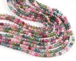 Tourmaline (A) Microfaceted Round 2mm