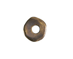 Mykonos Antique Brass (plated) (Large Hole) Small Washer 15mm