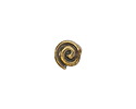 Mykonos Antique Brass (plated) Spiral Bead 10mm