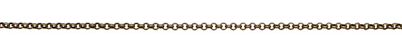 Antique Brass (plated) Rollo Chain