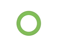 Shamrock Beach-Style Glass Ring 23mm