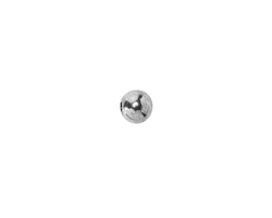 Stainless Steel Round 6mm, 1.6mm hole