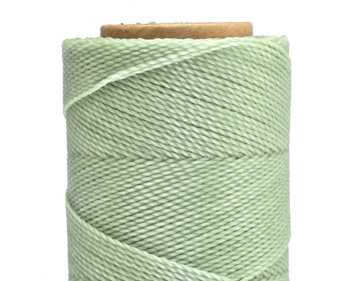 Linhasita Sea Glass (397) Waxed Polyester Cord PE-4 1mm