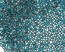 TOHO Teal (with Silver Lining) Round 11/0 Seed Bead