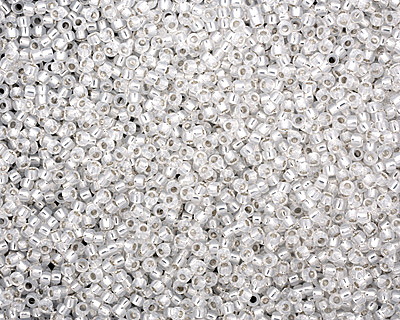 TOHO Milky White (with Silver Lining) Round 15/0 Seed Bead