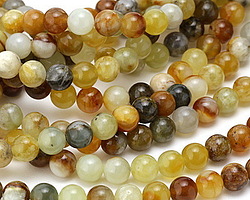 Antique Soochow Jade Round 8mm