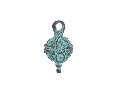 Mykonos Copper (plated) Patina Chandelier Drop 11x20mm