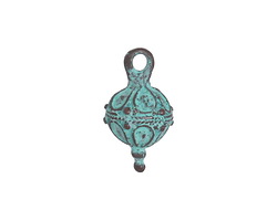 Mykonos Copper (plated) Patina Chandelier Drop 11x20mm