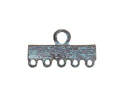 Mykonos Copper (plated) Patina 1-5 Link 14x25mm