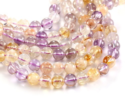 Ametrine (dark) Round 5.5-6.5mm