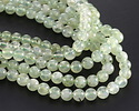 Green Tourmalinated Quartz Round 6mm