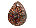 Xaz Raku Flash Starburst Drop Focal 39-40x52-54mm