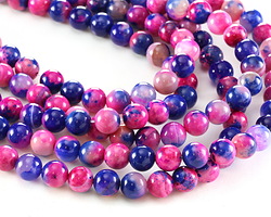 Berry Blast Agate Round 10mm